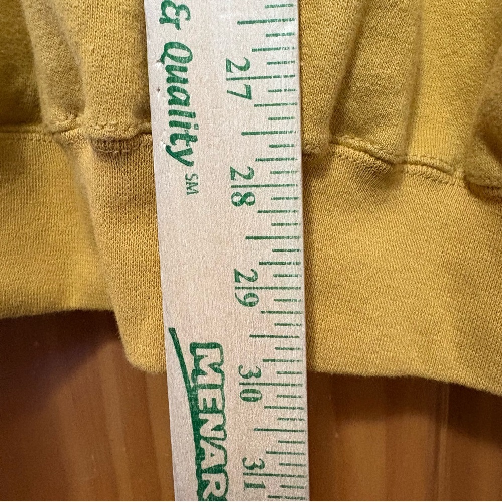 Champion Men's Yellow Crewneck Sweater XXL EUC - Picture 8 of 8